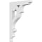 Ekena Millwork Brontes Architectural Grade PVC Bracket, 5/8"W X 4"D X 6"H BKTP01X04X06BR - alternate 1
